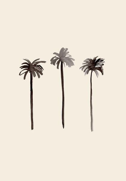 Encre palmier par Pictufy Studio