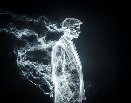 portret van een man in jaren 30 kleding