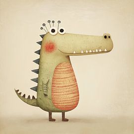 Un joyeux ami dinosaure sur Imagine