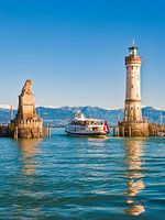 Hafen von Lindau am Bodensee