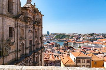 Vue sur la ville de Porto sur Fotografiecor .nl