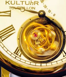 Draaiend uurwerk von Henk Buteijn