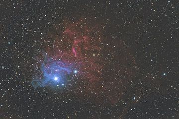 Flaming star nebula