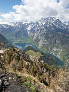 Alpenpanorama mit Blick auf den Königssee