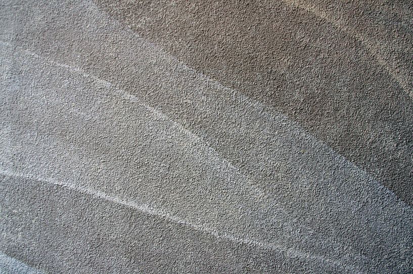 Muurschildering in pastel III by Watze D. de Haan