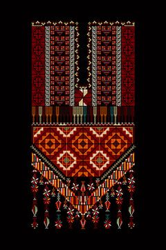 Modèle d'ornement Tatreez 43 sur Richard Laschon
