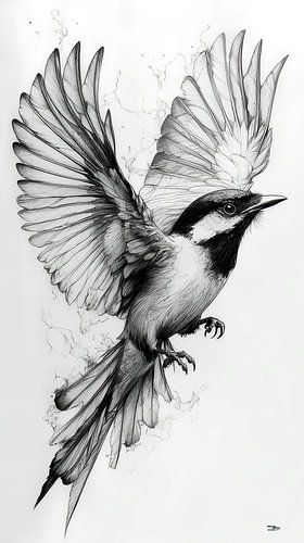 potlood tekening