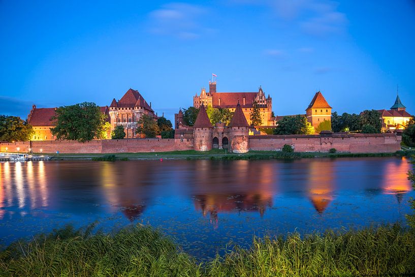 Die Marienburg in  Polen von Peter Schickert