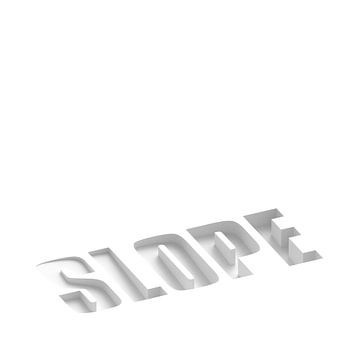 Visualisation du texte SLOPE