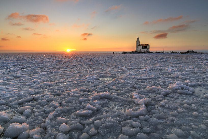 Marken Lighthouse by FotoBob