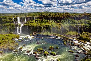 Die Iguazu Wasserfälle zwischen Argentinien und Brasilien