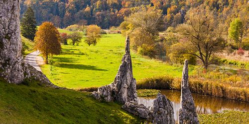 Eselsburg Vallei in de Schwäbische Alb