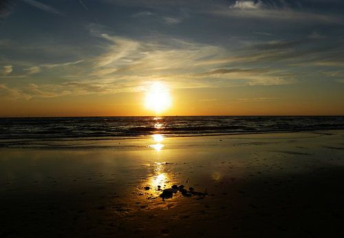 zonsondergang bergen aan zee