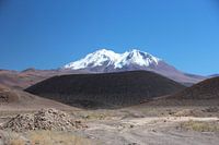 Salar de Ascotan, Chile, Volcano