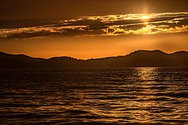 Kroatien : Sonnenuntergang in Zadar von Photoart-Naegele