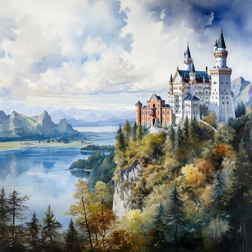 Neuschwanstein Kasteel Duitsland