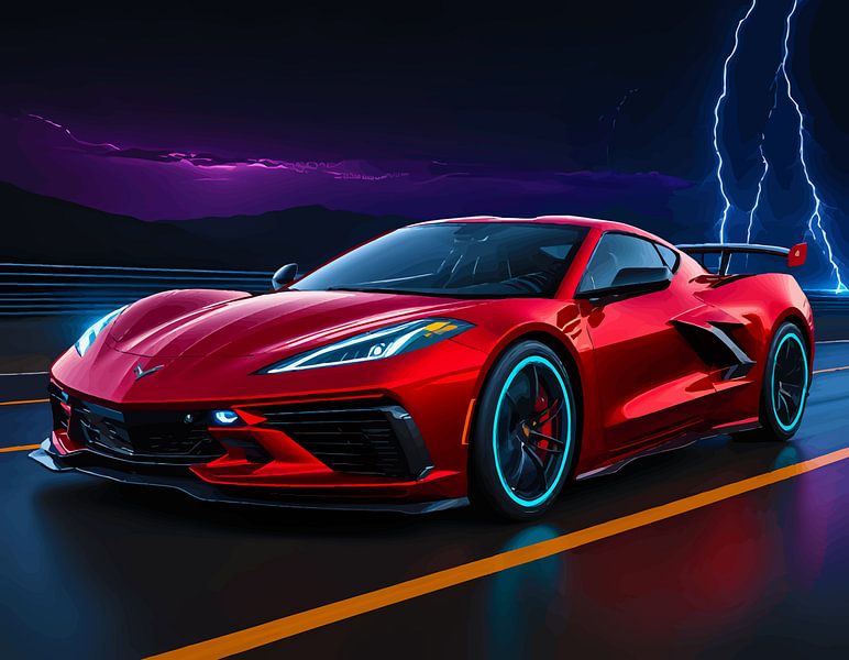 Chevrolet Corvette C8 by MIROKKU