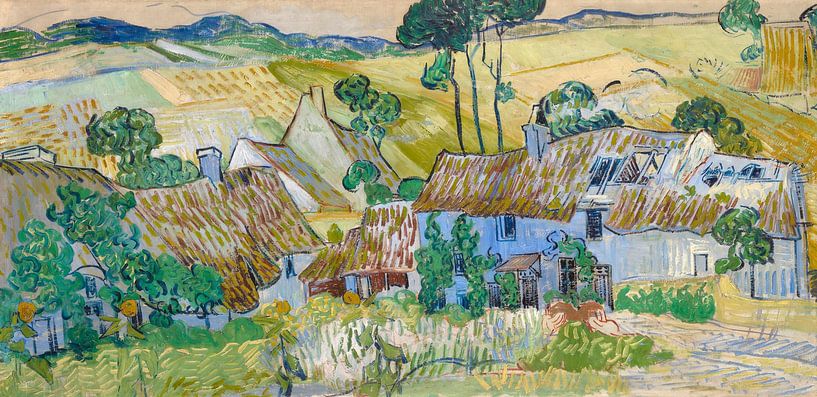Farms near Auvers, Vincent van Gogh by Masterful Masters