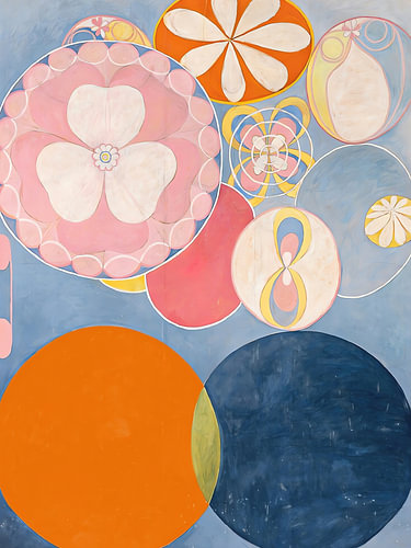 Flowers and Orbiting Circles