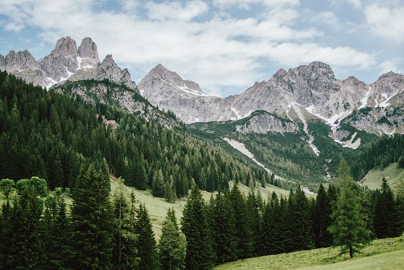 Les Alpes en Autriche par Patrycja Polechonska