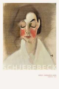 Helene Schjerfbeck - Meisje met roze wangen