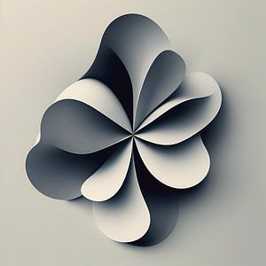 Abstrakter 3d Druck Blume