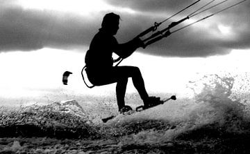 kitesurfer van Rick van Zelst