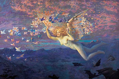 Vleugels van de morgen, Edward Robert Hughes