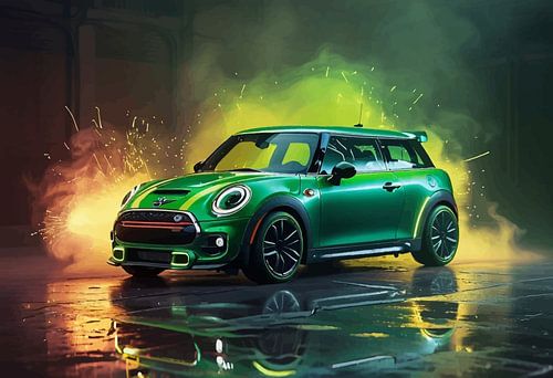 Mini Cooper - Brand & Neon Dream