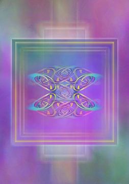 Ornament Intertwined 1 Portrait by Claudia Gründler