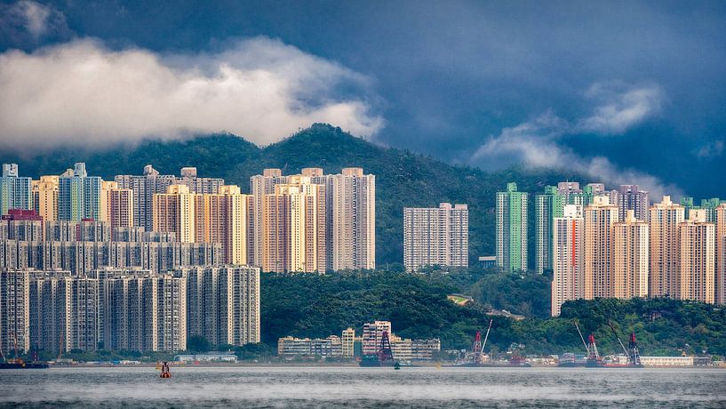 Hafen Hongkong von Bram de Jong