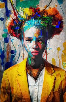 African beauty by Karin vanBijlevelt