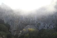 vallon pont d,arc im Nebel 1