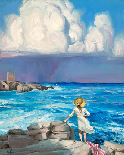 Das Azurblaue Meer von Steve Henderson