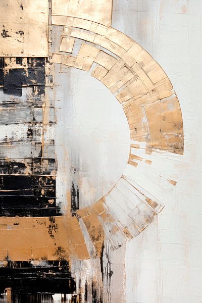 ABSTRAKTE KUNST Kraftfeld von Melanie Viola