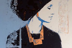 Rustikale blaue Anmut