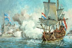 De Tocht naar Chatham in juni 1667