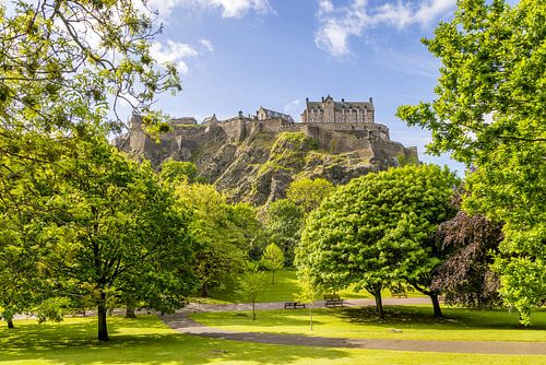 Princes Street Gardens & Edinburgh Castle