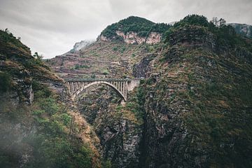 Brücke in Südfrankreich von Aron Weidenaar