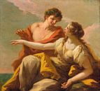 Bacchus en Ariadne, Giovanni Antonio Pellegrini van Meesterlijcke Meesters thumbnail