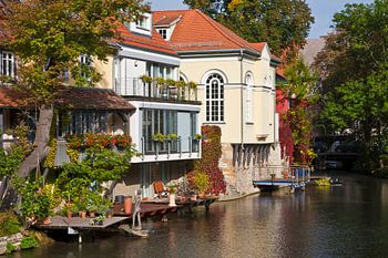 Wohnhäuser und die Kleine Synagoge in Erfurt