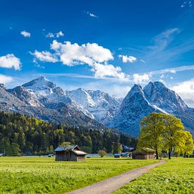 Spring in the Zugspitzland by Manfred Schmierl