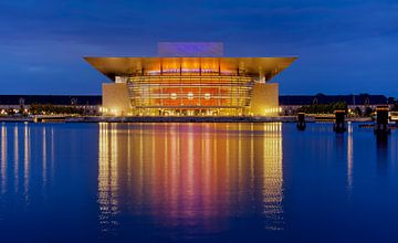 Operagebouw van Kopenhagen, Denemarken van Adelheid Smitt