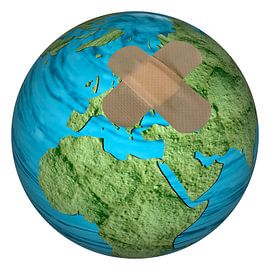 Planète malade nature