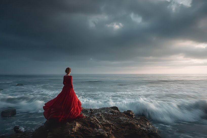 Die Frau und das Meer von Egon Zitter