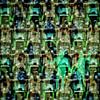Le paradis du blocage des randonneurs - collage numérique sur Ruben van Gogh - smartphoneart