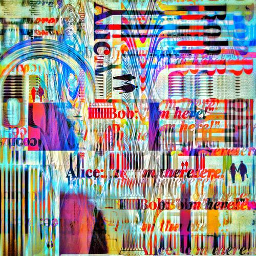 Bob en Alice zoeken elkaar in hun superpositie