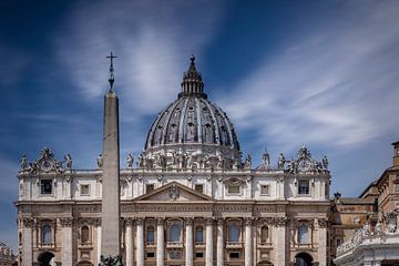 Sint-Pietersbasiliek op het Sint-Pietersplein in Vaticaanstad