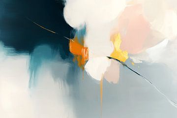 Colourful, modern and abstract painting