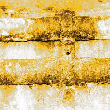 Minimalism Art Photography Rusty Tube Gold